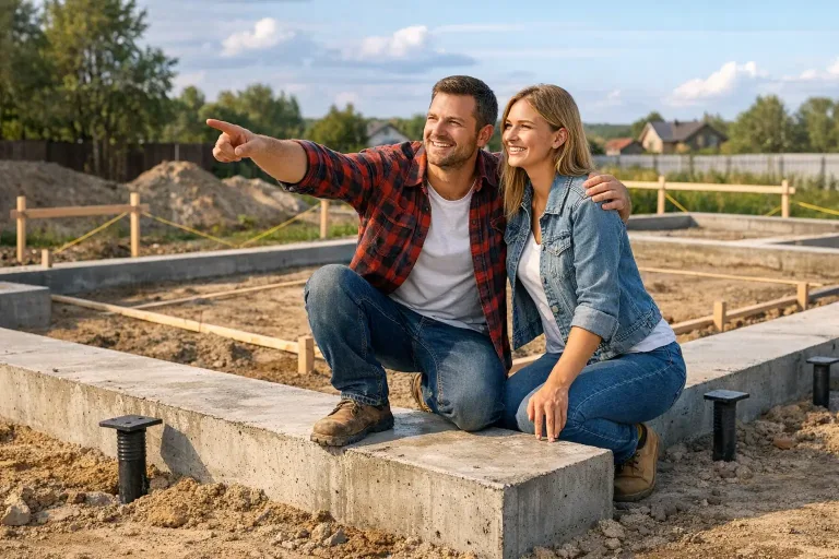 Будущий дом начинается с надёжного фундамента