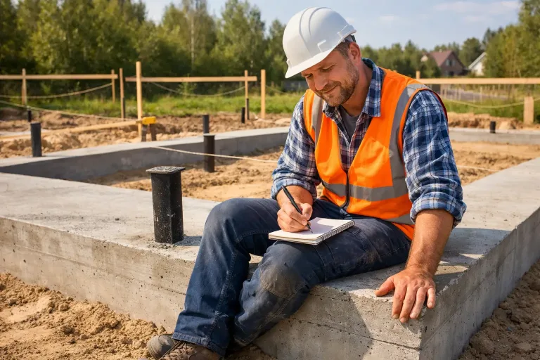 Строительный контроль фундамента перед началом работ